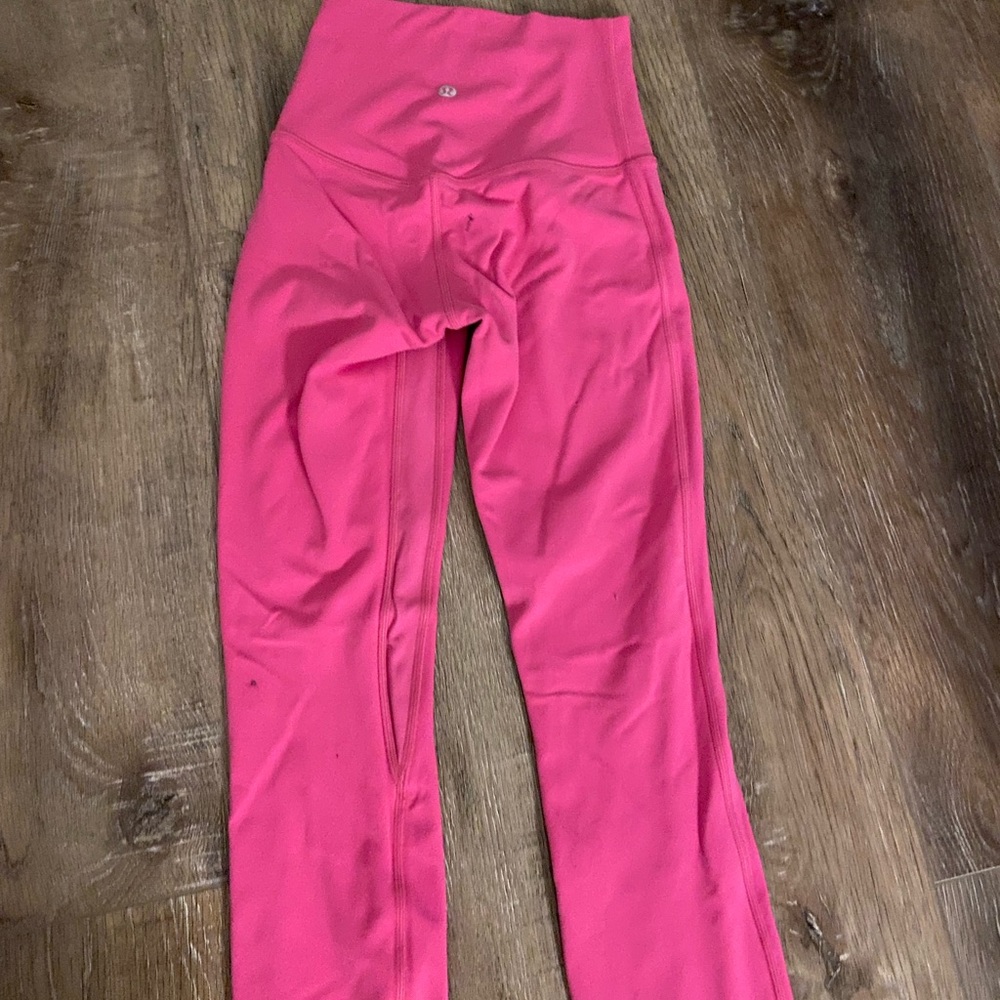 Lulu lemon sonic pink leggings